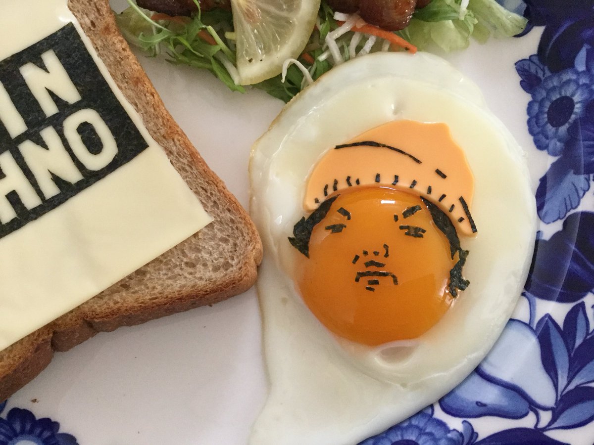 日本超可愛料理大升級　「表情符號荷包蛋」讓人不捨得吃蛋黃R～