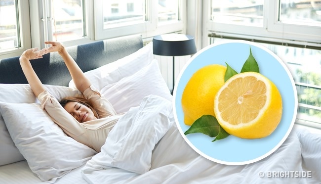 今天晚上試著在床邊「放一片檸檬」，隔天醒來後你就會感受到整個人都變不一樣了！