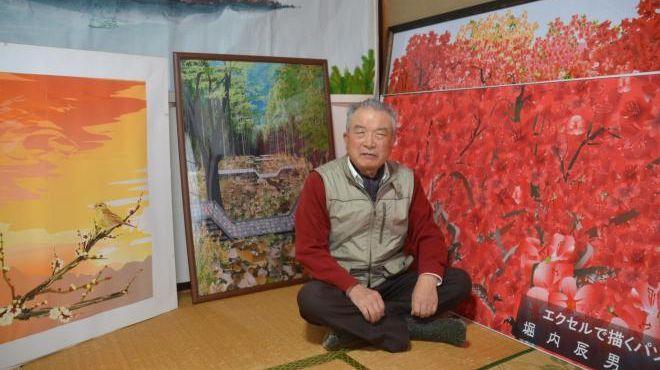 75歲日本老爺爺某天決定玩「Excel」後就讓全世界驚嘆，他繪製出的傳統美景看一眼就忘不了！
