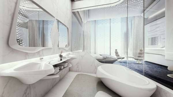 美炸！　杜拜全新「巨型融冰飯店」　完美流線設計打趴帆船飯店