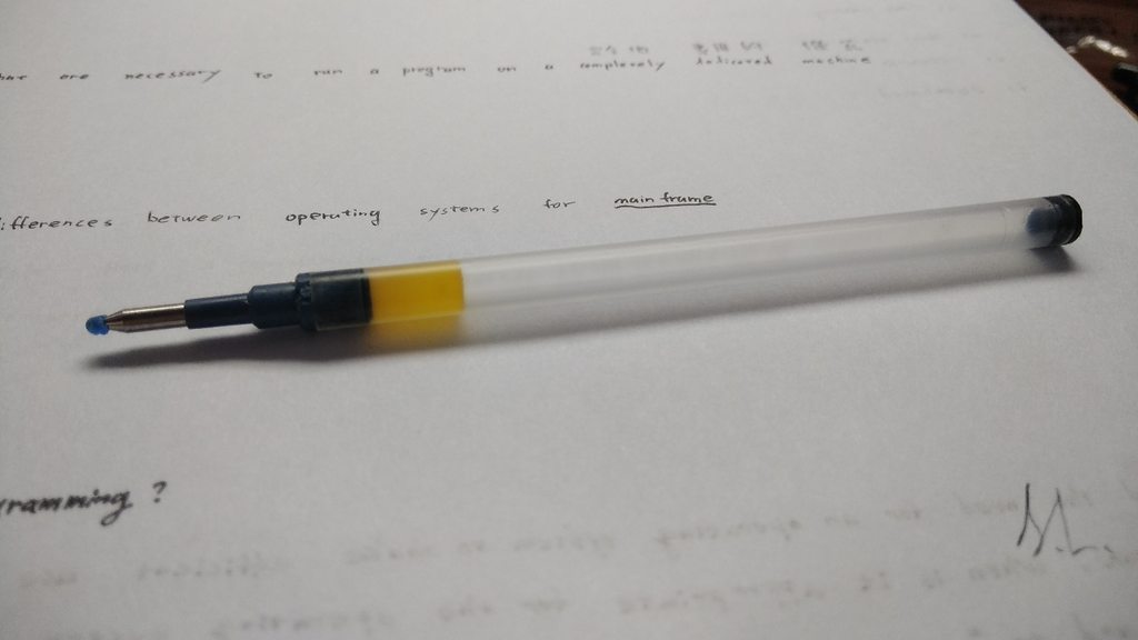 筆芯裡「黃黃的謎之液體」是什麼？　網點出神奇功能：沒它不能用