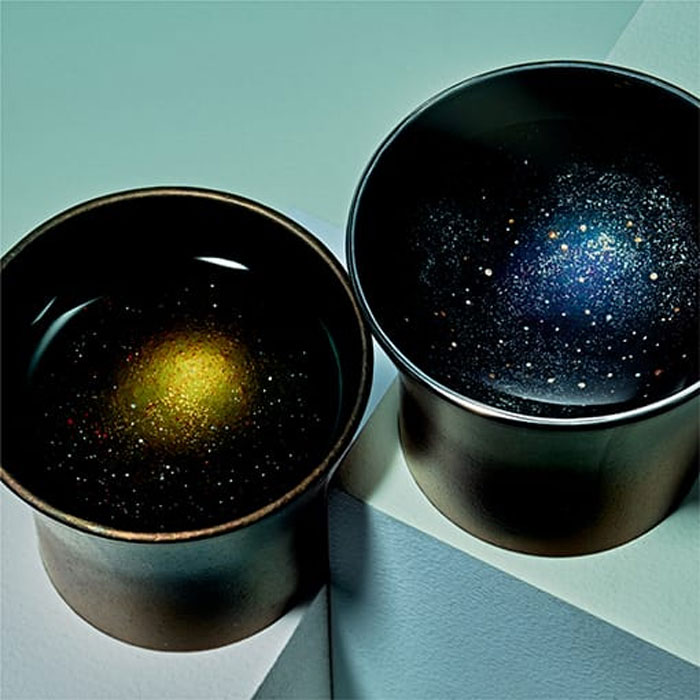 絕美「星空杯」把整個宇宙都裝進去　網友視線被吸住：可以喝到星星的味道