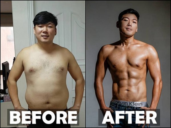 肥肚大叔狂練成功減掉22公斤變成「韓星天菜」，但酸民卻不斷嘲笑他一定是去整形…