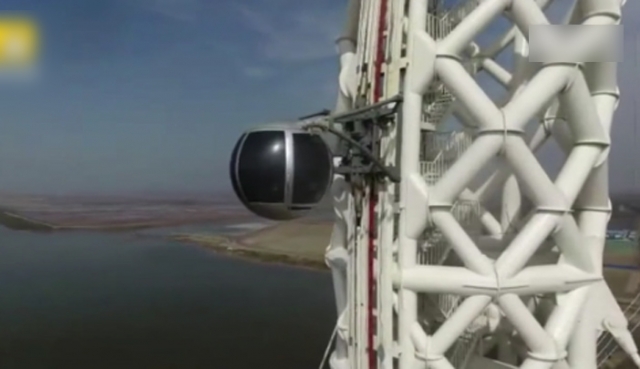 中國要向全世界證明他們能製造全球最大「空心摩天輪」，還一次打破3項世界紀錄！