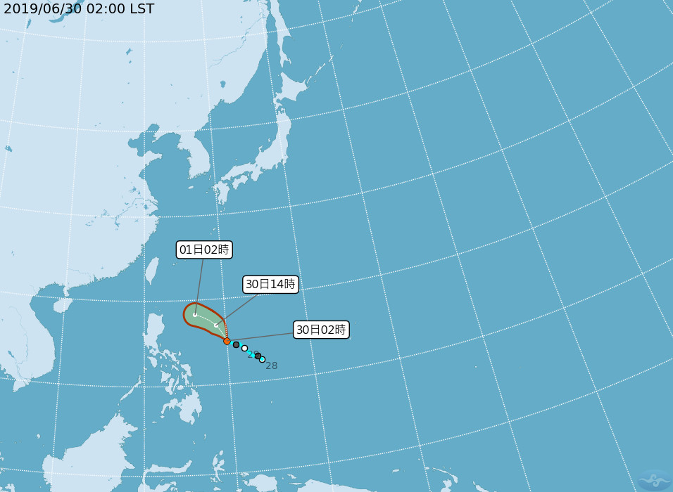 暑假首週請注意天氣！4號颱風恐生成　氣象局：週三開始影響台灣