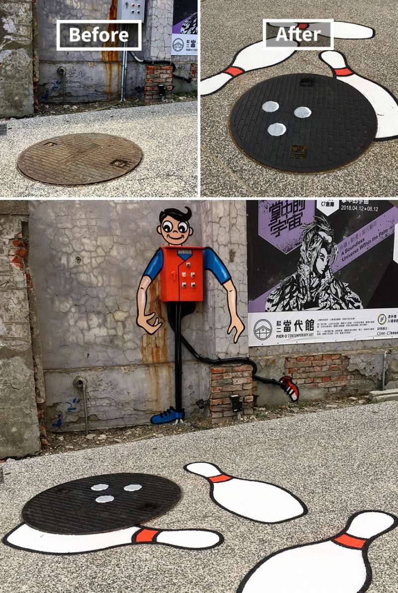 30個「讓整座城市活起來」的塗鴉作品　台灣的街頭原來那麼多驚喜