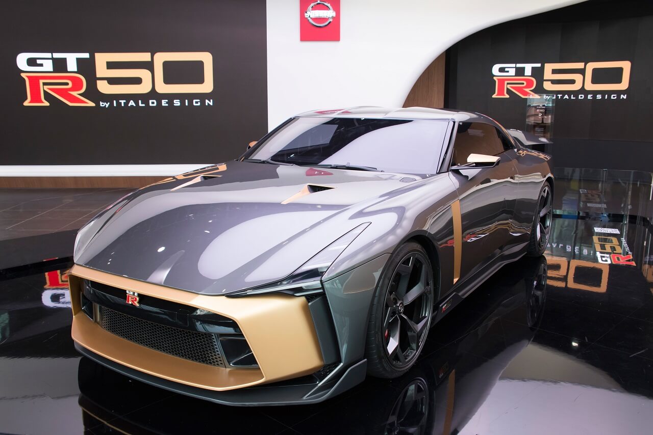 價值超過1億日幣！東瀛超跑「GT-R50」實體曝　完美「金裝版」全球只有50台！