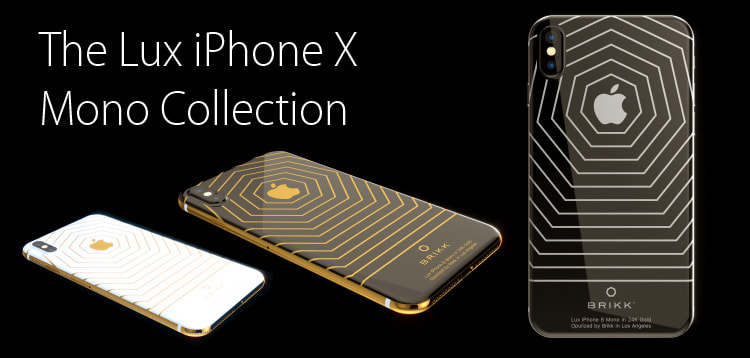 天價！5款「讓大家知道怎樣才叫做貴」的22K鑲金純手工iPhone X！