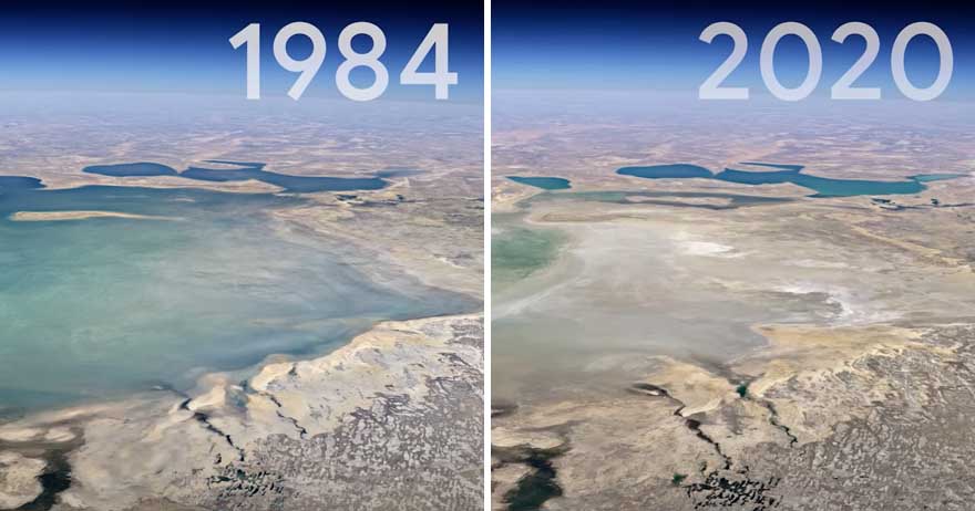 Google Earth為整個地球拍縮時！　最狂更新見證「過去37年演變」：簡直百科全書