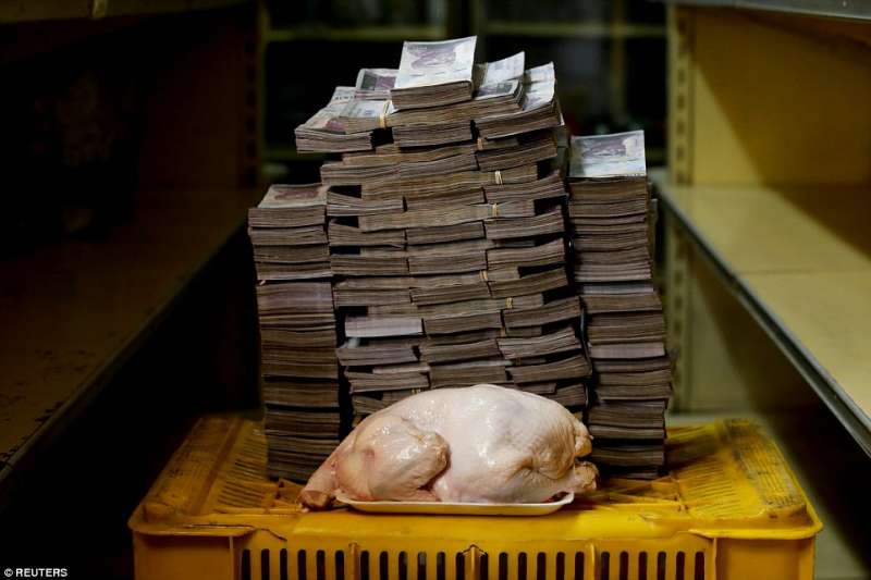 石油國委內瑞拉「通膨破100萬%」　民眾砸千萬也買不到一塊肉