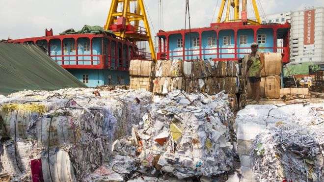 中國拒收的的英國廢塑料　「轉賣台灣」造成爆量10倍
