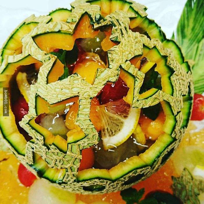 30個「讓你對每天吃的蔬菜水果刷新印象」的神級食物雕刻！