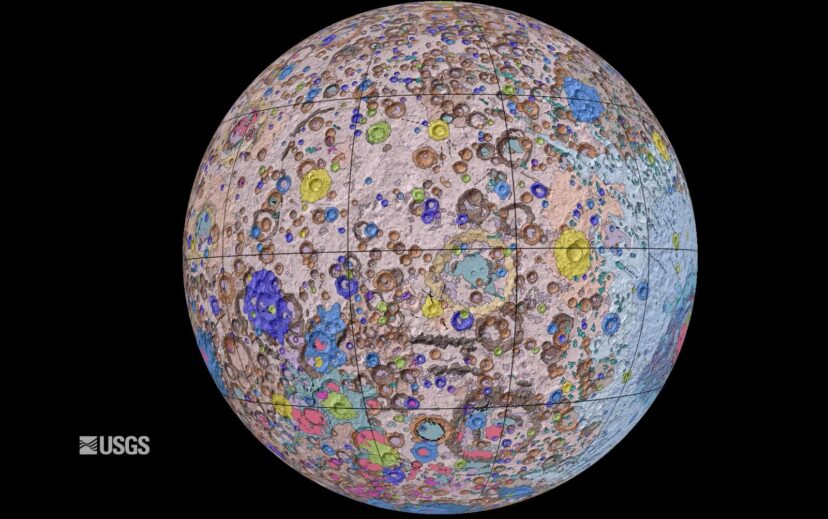 首次公開！NASA釋出「月球完整地質圖」　神秘月球背面一併曝光