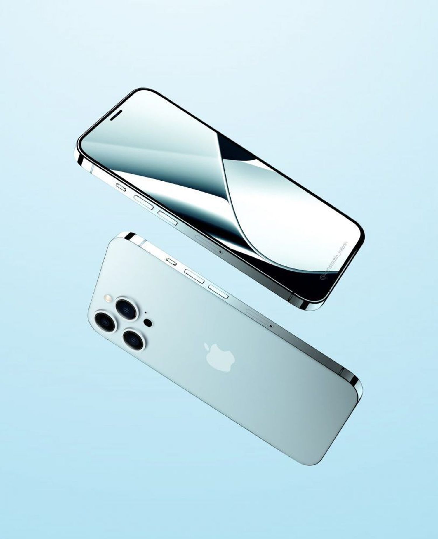 無瀏海專利亮相！iPhone 14「史上最大螢幕」　香芋紫、珍珠白夢幻曝光
