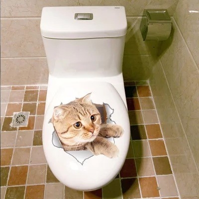 日常畫面神還原！　超擬真「貓咪貼紙」讓家裡每個角落都有牠的身影
