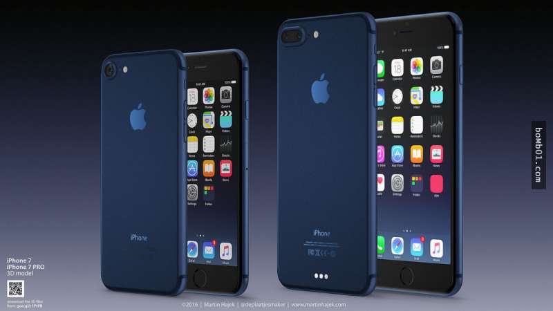網友瘋傳iPhone 7「深藍色版」手機照引起熱議，幾乎無可挑剔的質感讓大家期待值破表了！