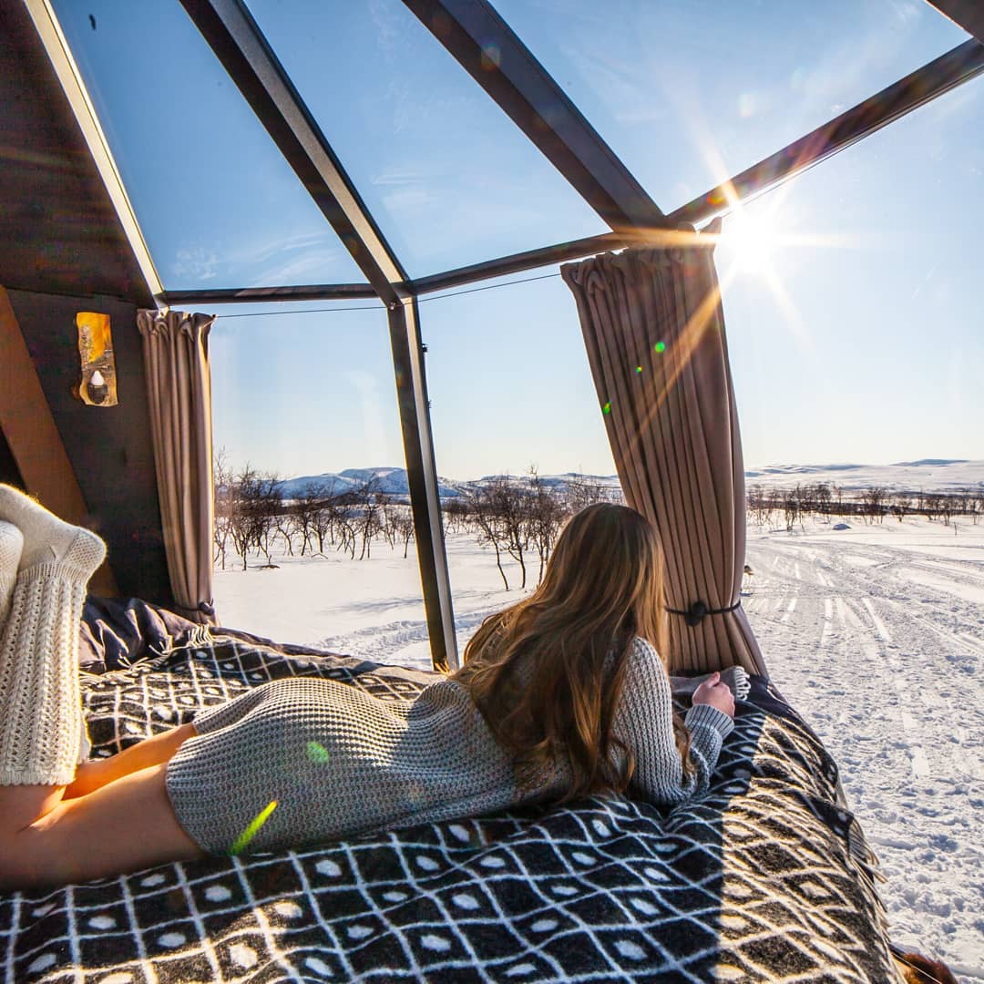 賞極光也可以很暖很奢華　2020年「北極冰屋旅店」開放入住極美玻璃屋