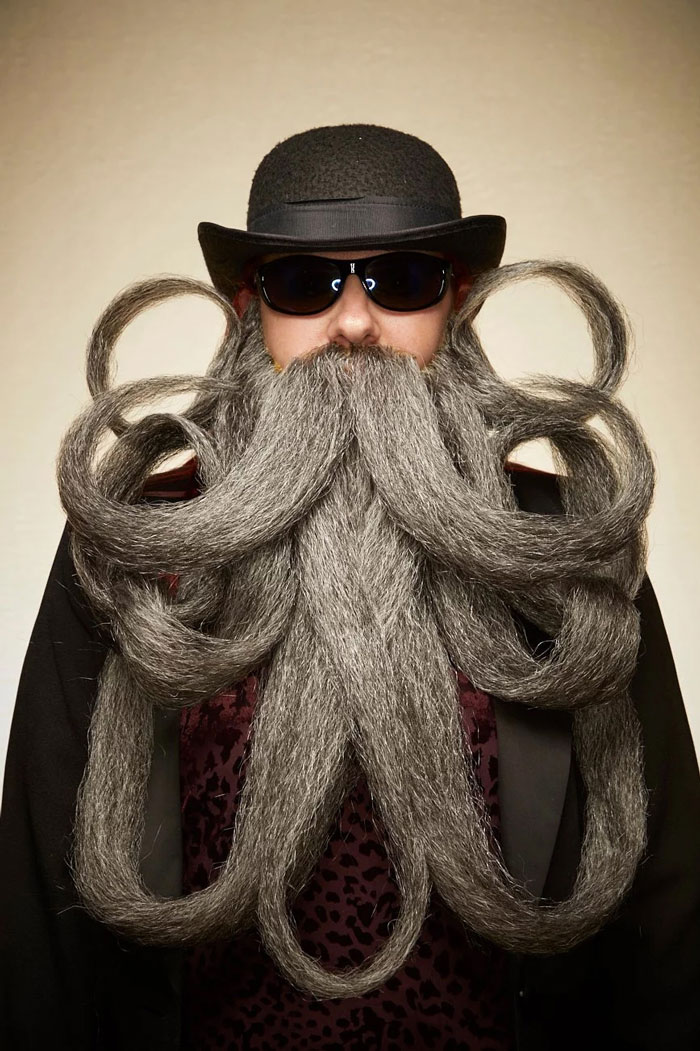 把鬍子留成裝置藝術　年度最狂「世界鬍子錦標賽」根本無法想像誰奪冠
