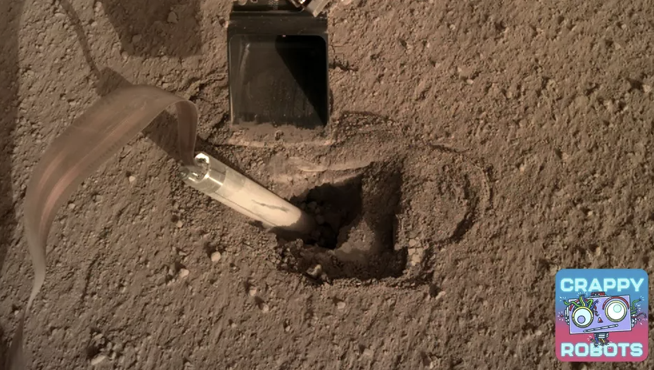NASA探測儀器「鼴鼠」開挖火星表面失敗！　科學家找到碰壁原因