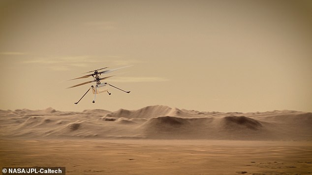 人類首次在外星球起飛！　造價24億「火星直升機」出發：獨自在負90度夜晚探索～