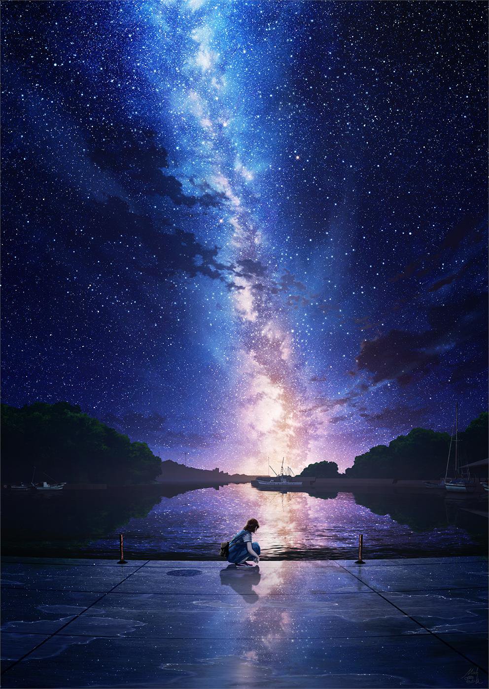 走遍日本尋找「動畫中的夢幻景色」　他拍下30張「催淚天空照」二次元美景真的存在
