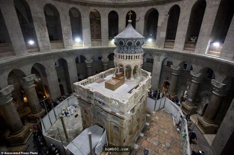 200年來首次進行修繕的「耶穌聖體所在教堂」終於完成工程，現在就可以訂機票去朝聖了！