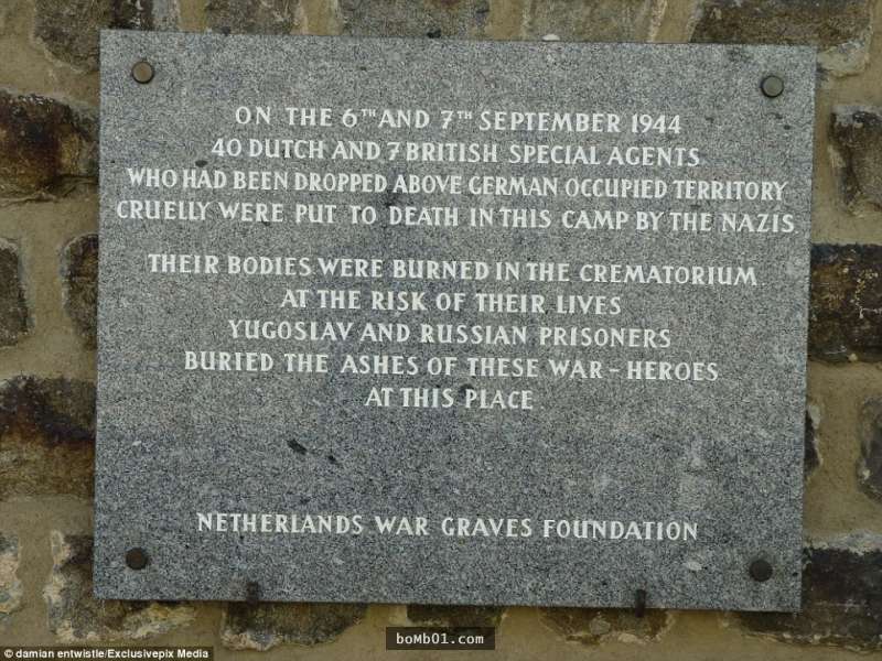 死超過10萬人的納粹集中營「以前VS現在」對比圖。