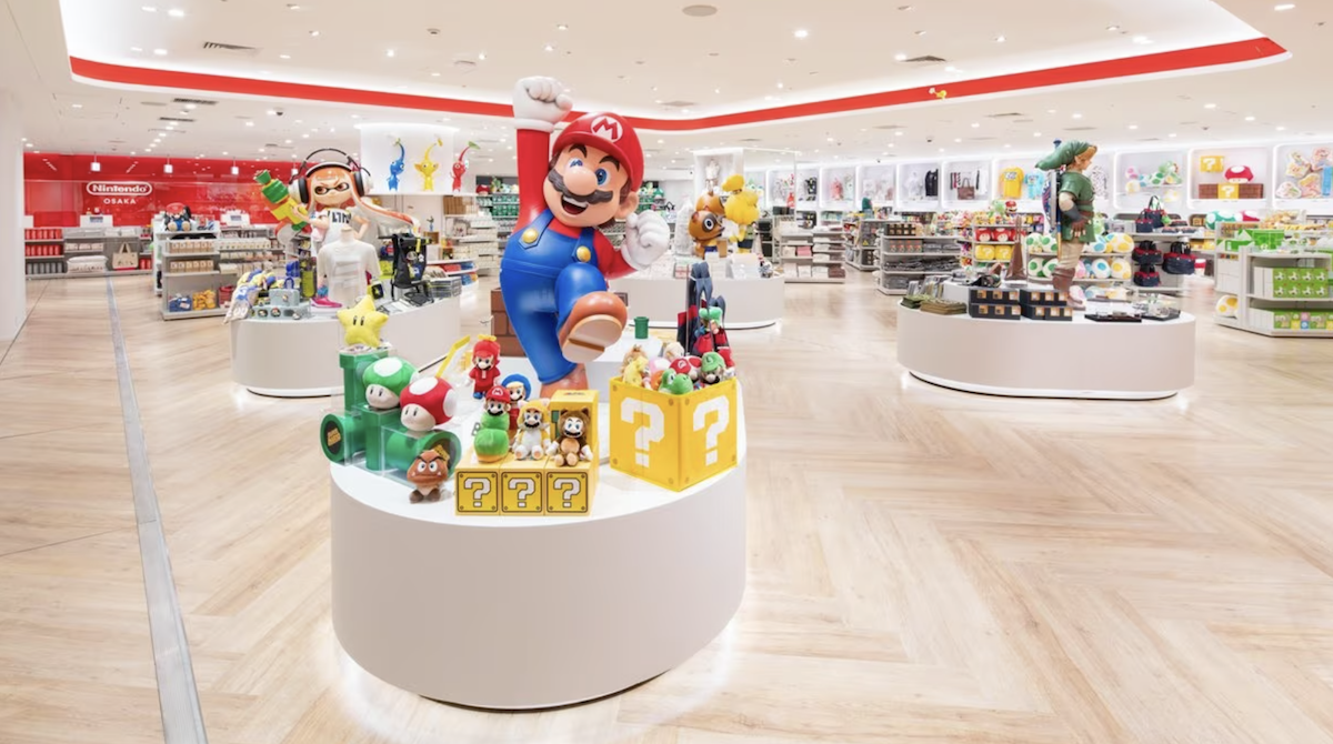 【日本】任天堂最新主題店來了！　超巨大「水管中的瑪利歐」粉絲必打卡　限定周邊一次公開