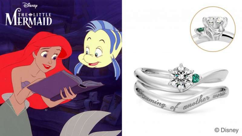 戴「迪士尼聯名婚戒」化身公主！　夢幻設計讓網暴動：突然想婚了