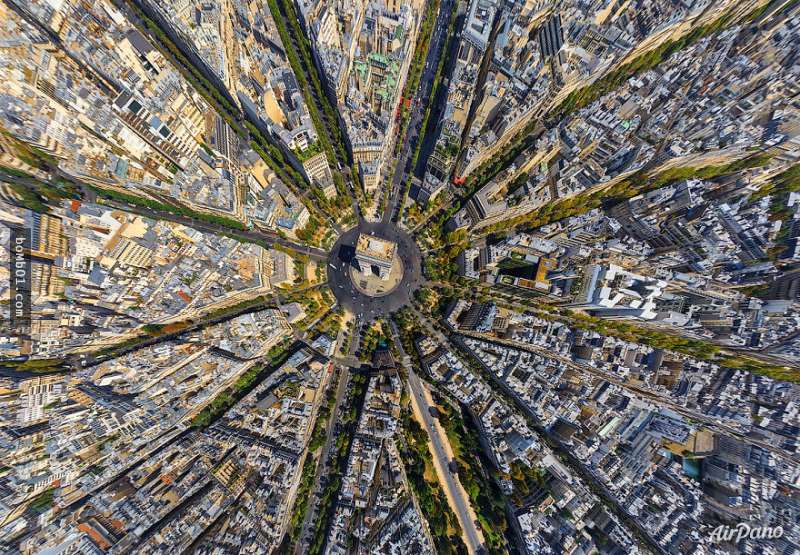 25張「此生很難親眼看一次」的城市空拍照！