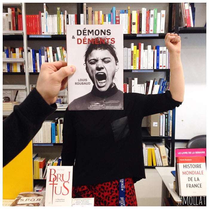 法國書店超會玩錯位拍攝　「人書合一」的作品讓書本瞬間活了起來