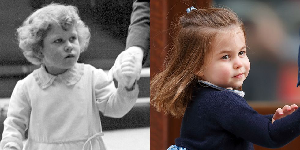 原來是女王的迷你版！　12張「夏綠蒂公主＆英國女皇」對比照證明女王基因太強～