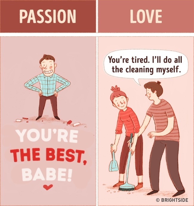 15張插畫告訴你怎麼分辨現在的對象是「一時熱情」還是「真愛」，看他「聽到你生病時的態度」超準！