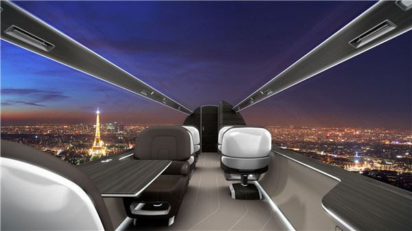 你有勇氣搭嗎？世界第一台「全透明飛機」設計好狂　360度全景爽爽看
