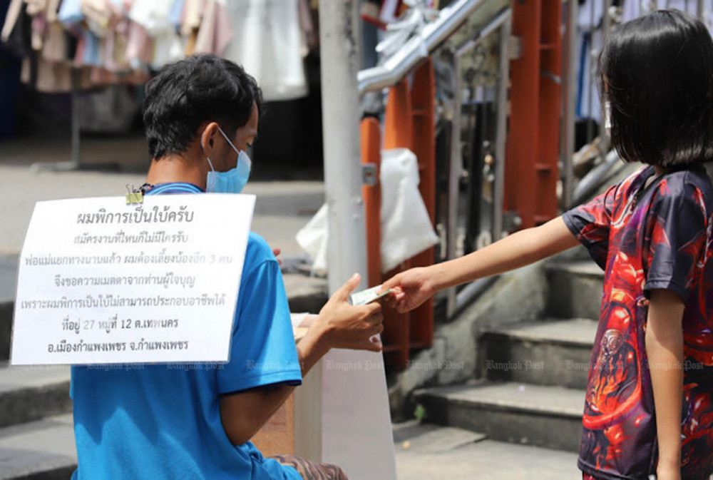泰國乞丐收入超驚人！每月躺賺8.8萬　官員急籲：拜託遊客別再給錢