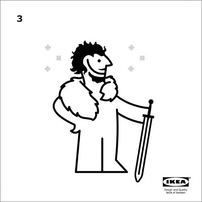 IKEA超搞笑教大家如何DIY《權力遊戲》披肩，只需要買他們家的羊毛毯你就可以變成男主角！