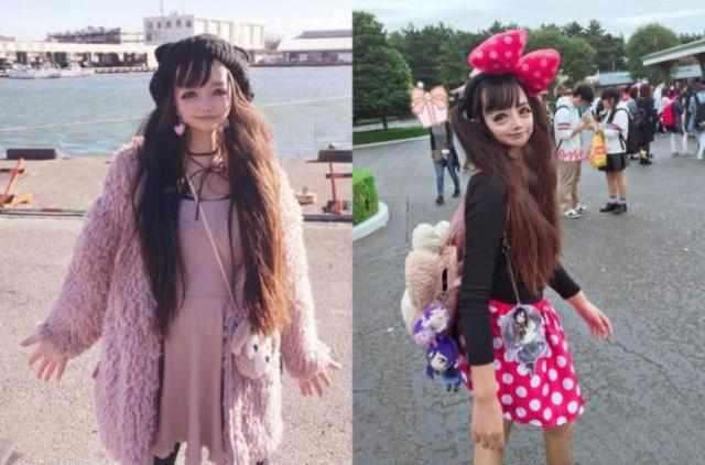 「二次元美少女」現身日本街頭嚇壞大家　本尊自豪「修圖臉」是真的：整了8次