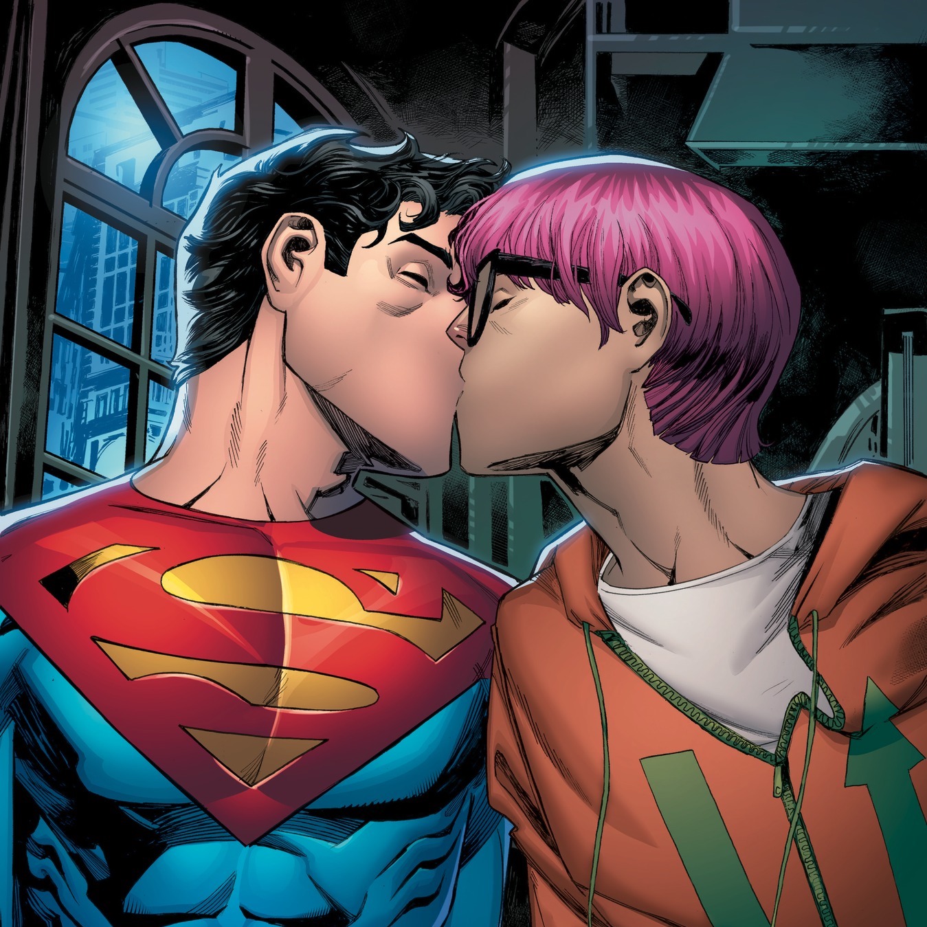 又有超級英雄出櫃！　DC新一代超人是雙性戀　熱吻日籍男友網看傻：好害羞