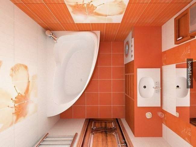 11個「徹底善用窄小浴室每一寸空間」的摩登裝潢設計！