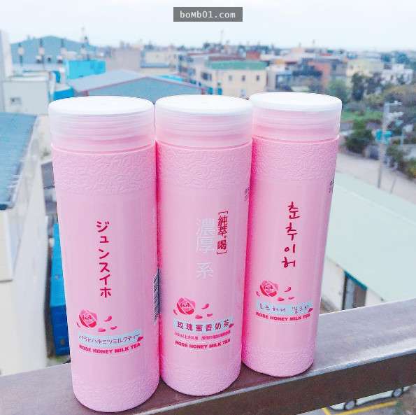 全台灣少女都在瘋搶這款「玫瑰奶茶」，特別推出的4種設計讓大家都一直跑超商要收集全部！