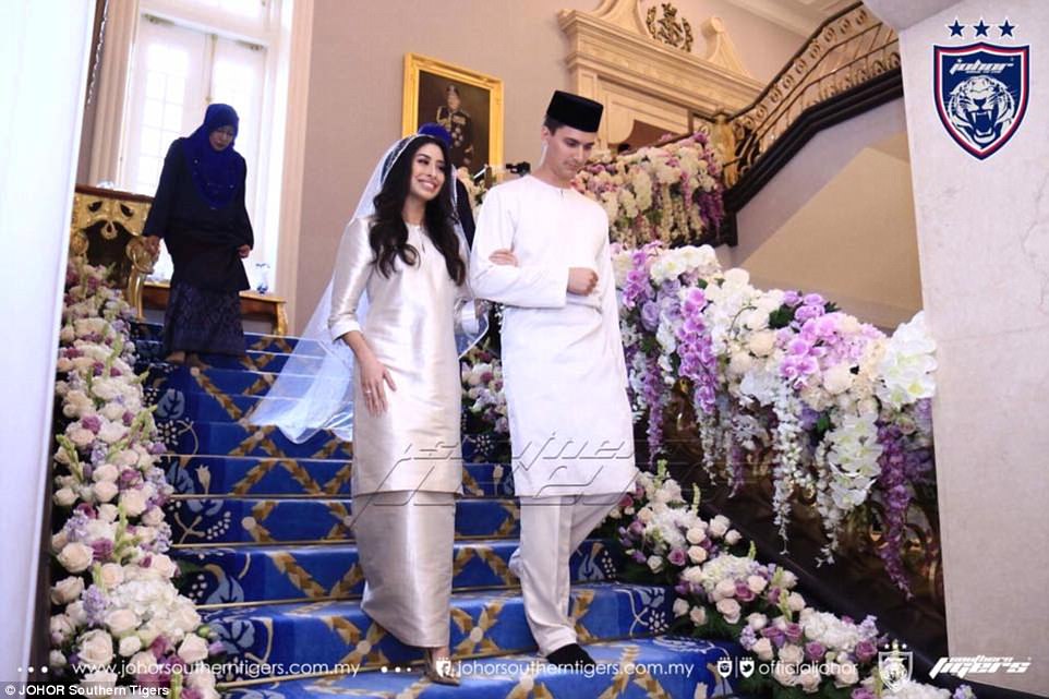 馬來西亞公主終於嫁給荷蘭籍丈夫，王宮現場的佈置讓大家都見證現實版的童話婚禮！
