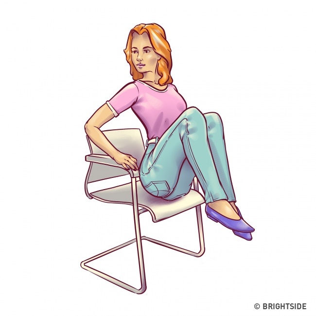 坐在椅子上就可以運動　7種「身體會更健康又纖瘦」的超妙動作