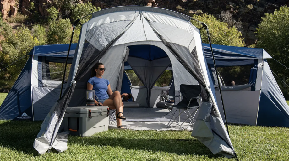 露營直接帶5室一廳！　免分帳「5角形帳篷」比公寓還大：20人也能睡下～