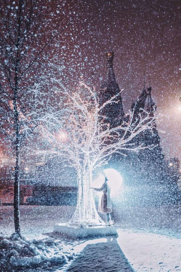 冬天的莫斯科長這樣也太夢幻了吧？　神攝影師用鏡頭讓你看見它的另一面