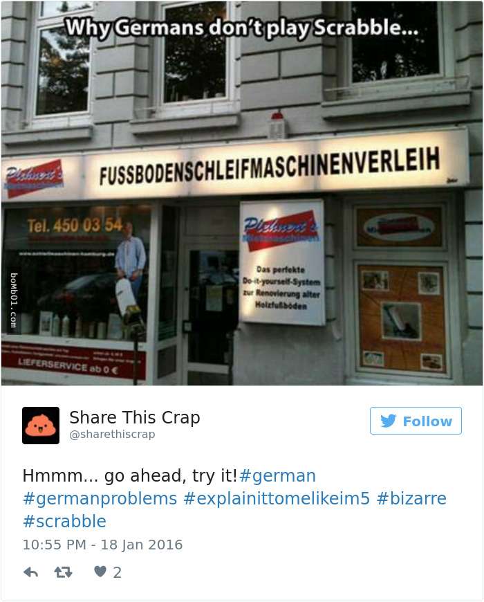 22張證明「學德語會把你搞死」的圖片，德文的「避孕藥」直白到害大家笑噴！