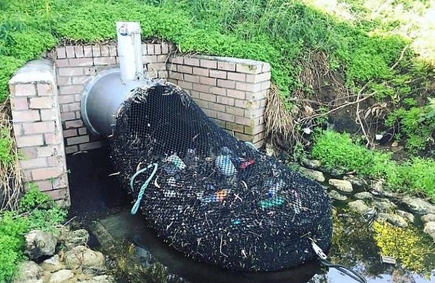 花60萬經費一次「阻攔300kg垃圾入海」　超有用河口濾網台灣也該學！