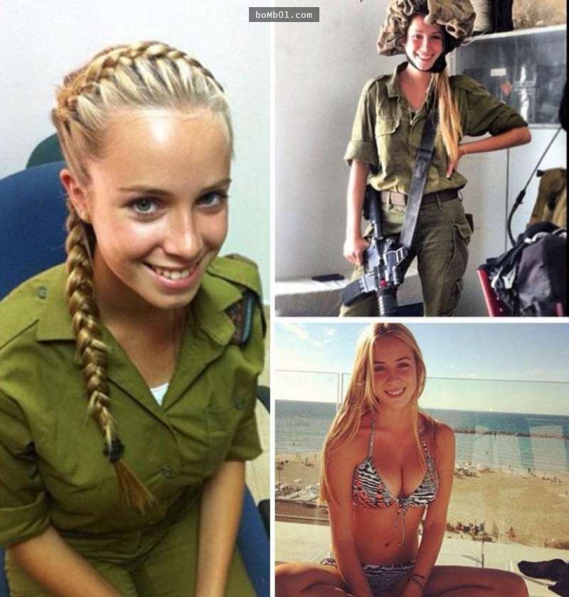 以色列女兵「穿上比基尼」的照片在網路瘋傳，每一位的身材都辣到無法形容啊！