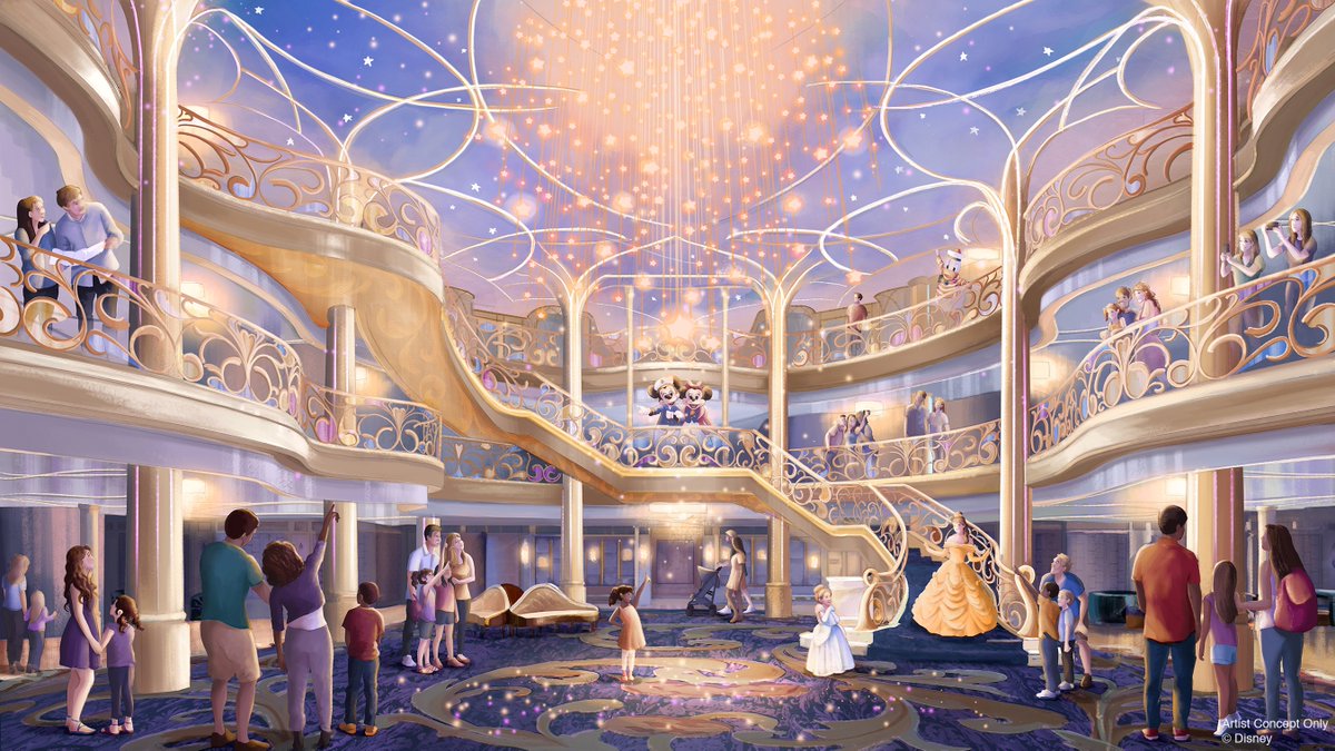迪士尼「童話郵輪」3層空間夢幻無上限　還有長髮公主陪你出海玩