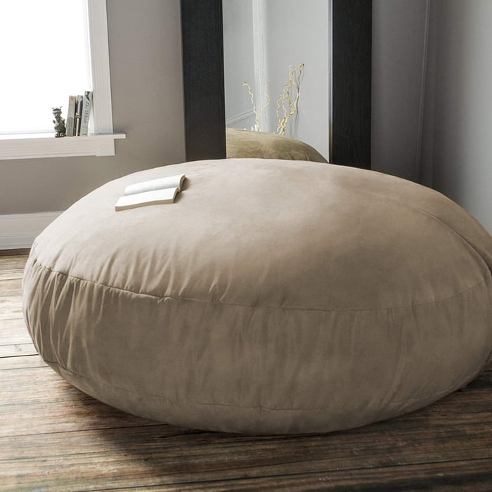 全世界最舒服的懶人沙發　超巨大「豆袋沙發」讓你窩著爽躺一整天