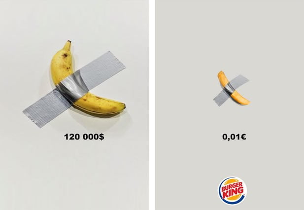 369萬藝術品「膠帶黏香蕉」引發創作潮　各大品牌也跟風「創意連發」超鬧